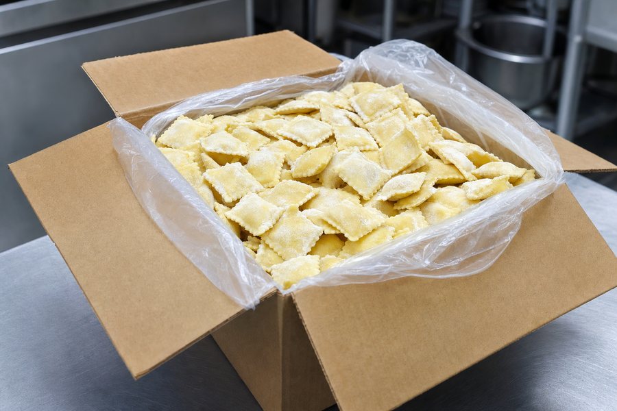 KettleStone Foods bulk pack fresh-frozen pasta for foodservice
