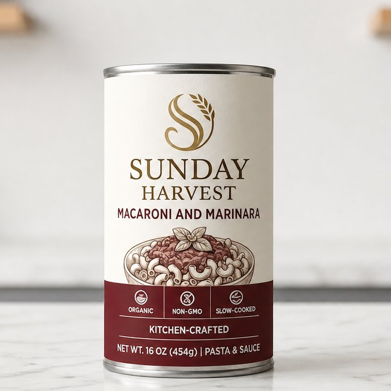 Canned goods in KettleStone Foods packaging
