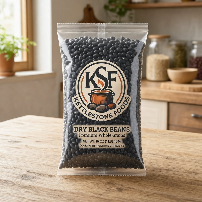 KettleStone Foods black in retail packaging
